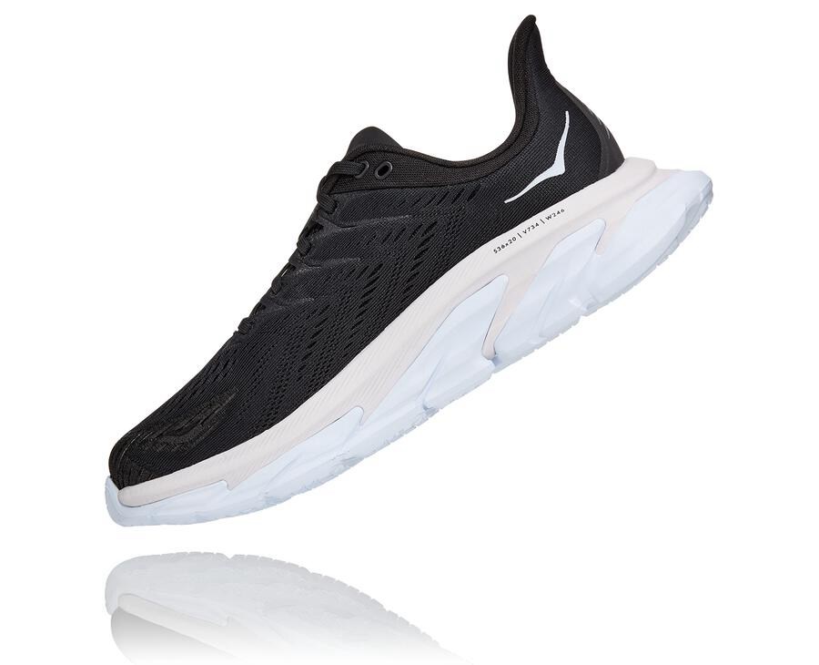 Hoka One One Løbesko Herre - Clifton Edge - Sort/Hvide - 053712IUW